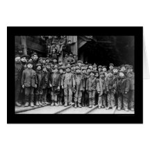 Boy Laborers at the Pennsylvania Coal Company 1911 Cards
