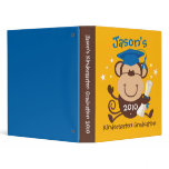 Boy Monkey Graduate Custom Keepsake Binder