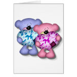 boy n girl camo love bears card