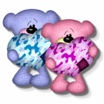boy n girl camo love bears photo sculptures by doonidesigns boy n girl camo love bears photo sculptures