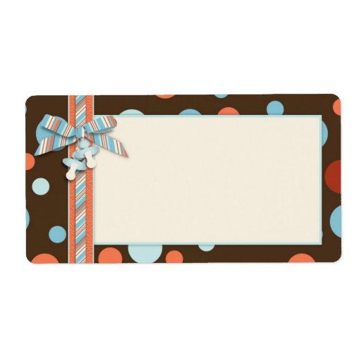 Boy Name Tag OBB Label | Zazzle