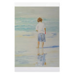 boy-on-a-beach stationery design