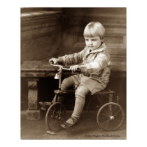 Boy on a Tricycle posters