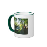 Boy on Boardwalk Coffee Mug