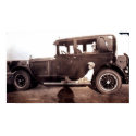 Boy on Running Board of CAR posters by kahmier Boy on Running Board of CAR posters