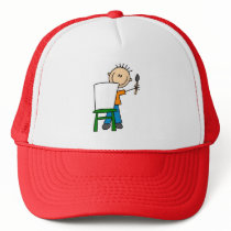 Boy Painting Hat