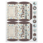 Boy Party Favor Box Template B Flyer