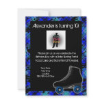 Boy Personalized Roller Skating Party Invitation