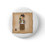 Boy Pirate and Map Pin
