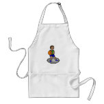 boy playing basketball apron