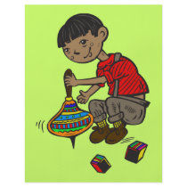 Boy Playing With Toys