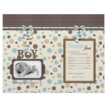 Boy Popcorn Wrapper Full Color Flyer