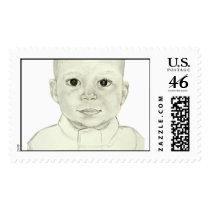 Boy postage by liqdslvr Boy postage