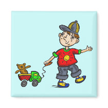 Boy Pulling Toy 2