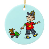 Boy Pulling Toy 2