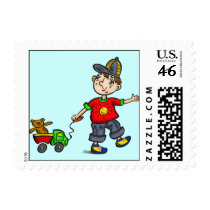 Boy Pulling Toy 2