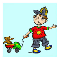 Boy Pulling Toy 2