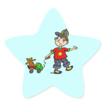 Boy Pulling Toy 2