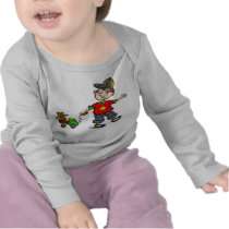Boy Pulling Toy 2 Shirt