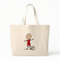 Boy Red Uniform Soccer Bag
