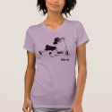 Boy Ride on Scooter t-shirts