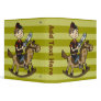 Boy Riding Rocking Horse Vinyl Binder