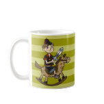 Boy Riding Rocking Horse Mugs