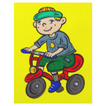 Boy Riding Tricycle Flyers