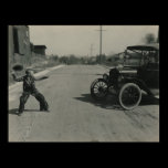 boy roped car large poster posters