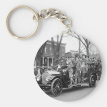 Boy Scout Fire Drill, 1910s Keychains