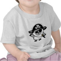 Boy Sheep in Pirate Costume Tshirt