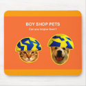 Boy Shop Pets Can You Forgive Them Mousepad by boyshoppets Boy Shop Pets Can You Forgive Them Mousepad
