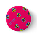 Boy Shop Pets Monogram Button by boyshoppets Boy Shop Pets Monogram Button