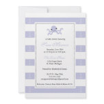 Boy Shower Invitation - Baby Octopus