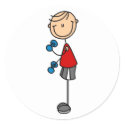 Boy Stick Figure Exercising Sticker by stick_figures Boy Stick Figure Exercising Sticker