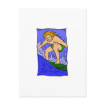 Boy Surfer Post Card