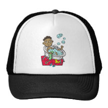 Boy Taking Bath Hat