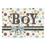 Boy Thank You Note Business Card Template