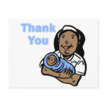 Boy thank you nurse post cards