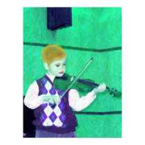 BOY VIOLINIST posters