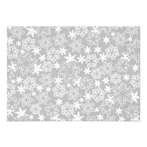 Boy Winter Wonderland Birthday Party Invitation