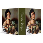 Boy with a Basket of Fruit, Caravaggio 3 Ring Binder