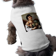 Boy with a Basket of Fruit, Caravaggio Doggie Shirt