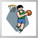 boy with basketball
