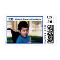 Boy with bubbles, EB , Medical Research Foundation stamps