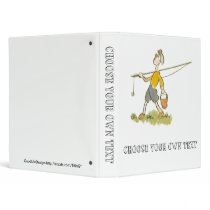 Boy with Fishing Rod Binder