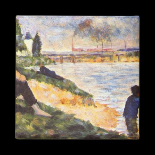 Boy with Horse by Georges Seurat Magnets