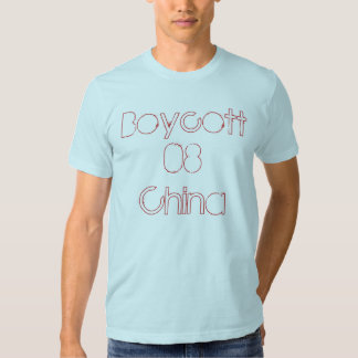 boycott china shirt