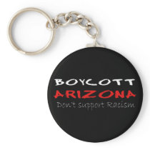 Boycott Arizona Key Chain