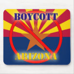 Boycott Arizona mousepad - Horizontal